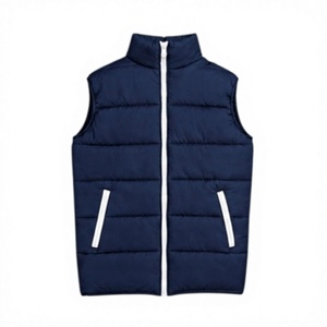<b>Mens</b> Bulk Puffer <b>Vest</b> Lightweight <b>Winter</b> Sleeveless Quilted Warm Jacket Outdoor Casual Fashion Clothing Wholesale Manufacturer - Product Image 3