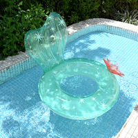 Bouée gonflable étoile de mer Mingyuan pour adulte, populaire, avec dossier inclinable, protection environnementale, PVC épais, bouée de sauvetage sirène