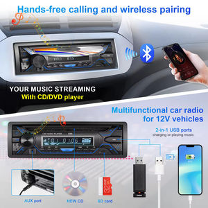 Reproductor <span class=keywords><strong>MP3</strong></span> USB/TF <span class=keywords><strong>lector</strong></span> <span class=keywords><strong>de</strong></span> tarjetas <span class=keywords><strong>CD</strong></span> FM Radio alta fidelidad Salida <span class=keywords><strong>de</strong></span> cuatro canales para coche Bluetooth manos libres WAV APE USB - Product Image 3