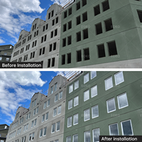 Ventanas de Aluminio para Apartamentos Europeos EOKO, Proyecto Personalizado de Ventanas Fijas y Abatibles de Alta Eficiencia Energética para Climas Fríos y Variables