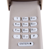 Clavier sans fil 877MAX 377LM 977LM pour contrôle de portail, télécommande de porte de garage 310/315/390MHZ, clavier sans fil 877MAX