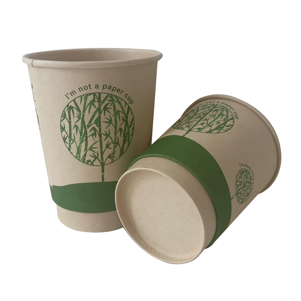 Customized Logo Printed Single Wall Paper Cup Coffee Paper Cup Packaging Disposable Paper Cup