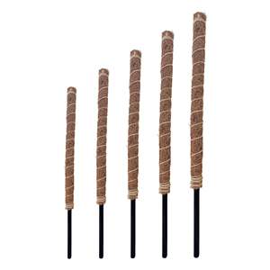 Rust Proof Metal Stake16 Inch <strong>CoCo</strong> Coir Fiber Deformable Plant Support <strong>Stick</strong> for Climbing Plants - Product Image 1