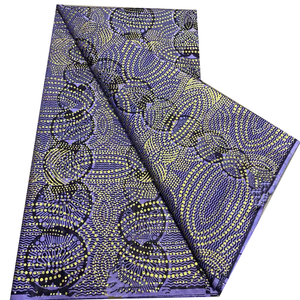 100% хлопковая африканская ткань пагне с восковым батиком, высококачественный дизайн «Золотой камень» (голландский камень) для одежды, сумок и рубашек - Product Image 2