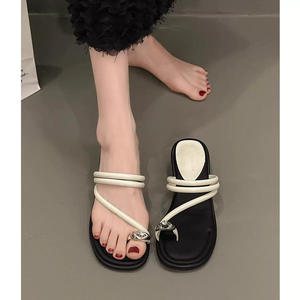 Sandales d'été tendance pour femme, respirantes, antidérapantes, résistantes à l'usure, avec amorti, à lanières avant et arrière, polyvalentes - Product Image 6