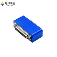 Conector Eléctrico Asaze Rae de Densidad Normal, 25 Pines, Tipo B, D-SUB, Hermético al Vacío, para Automatización Industrial