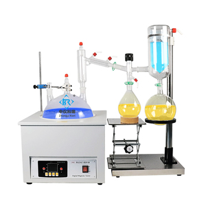 Kit de distillation Short Path Flacon d'évaporation en verre 2l 5l 10l 20l 5l Distillation sous vide - Product Image 1