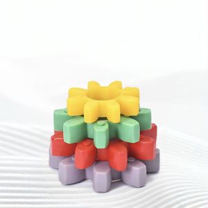 Suministro de fábrica, muestras gratis, resistente al desgaste, resistente al aceite, poliuretano, uso Industrial, almohadilla de flor de ciruelo, bloque elástico - Product Image 4