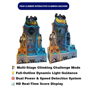 Machine de jeu d'arcade interactive d'aventure d'escalade à monnayeur pour deux joueurs, équipement de divertissement intérieur, jeu compétitif - Product Image 3