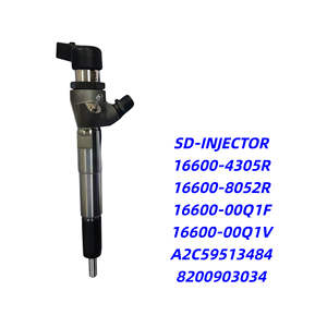 Injecteur Common Rail haute pression 166008052R A2C59513484 166004305R <span class=keywords><strong>8200903034</strong></span> - Product Image 1