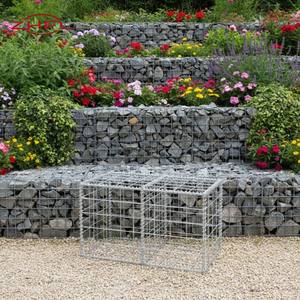 Malla de Gabion para Protección de Taludes, Malla Soldada con Orificios Cuadrados, Cesta de Malla para Muros de Contención, Servicios de Doblado y Corte, Alambre de Hierro de Bajo Contenido de Carbono - Product Image 1