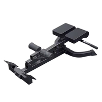 Machine d'extension dorsale à 45 degrés, banc d'hyperextension réglable, chaise romaine