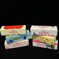 Bâton de beurre en mousse PU à rebond lent, jouet anti-stress souple à presser, motif de fruits de dessin animé, JK-73 pour les jeunes