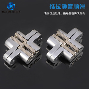 BETOCI Partition Folding Door Hanging Slide Aluminum Alloy Double Damper Track Detachable Door Mount - Product Image 4