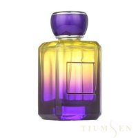 Refullable 500ml púrpura y loción botellas de perfume de vidrio proveedor único Pastel Mini botella de perfume