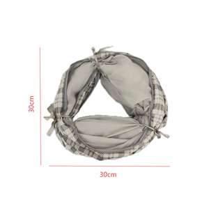 Túnel interactivo para mascotas de juego Diario para gatos y perros, tela de poliéster ecológica a cuadros, animales pequeños, fácil de abrir y doblar, juguete para perros y gatos - Product Image 6