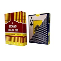 Cartes à jouer de poker personnalisées imprimées recto verso de haute qualité en gros