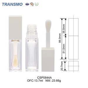 Tubos de Brillo Labial con Pincel Grande al por Mayor, Tubo de Aceite Labial con Logotipo Personalizado de 11.7 ml, Tubos de Brillo Labial OEM con Muestras Gratis - Product Image 2