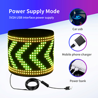 Voiture RVB Flexible USB Led Display App Control Signage Pixel Soft Advertising Screen Led Panel DIY Editor Bluetooth Led Light