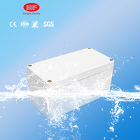 Boîtier de projet électronique étanche IP65 en plastique ABS, fabriqué en Chine, avec revêtement en poudre, assemblage facile, pour instruments en plastique