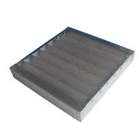 Clapet anti-retour carré pour système de ventilation CVC, clapet anti-retour d'air carré pour conduits