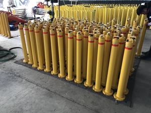 屋外ドライブウェイ取り外し可能なアルミニウムセキュリティポストロードサイドメタルモバイルボラードストリート歩道交通バリア - Product Image 6