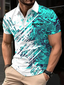 Polo sublimé MARKAKRALI: Transformez votre style avec des motifs sportifs personnalisables inspirés de la technologie - Product Image 6