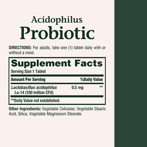 OEM/ODM Marque privée Complément alimentaire Probiotiques Lactobacillus Acidophilus Capsules Soutient Wigestive et Lmmtne Santé - Product Image 2