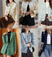 Lots de vêtements mixtes en polyester pour femmes, automne-hiver, surplus de stock, vente en gros, manteaux, pantalons, sweats à capuche, vêtements en vrac, liquidation