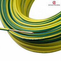 Cable de Cobre Rígido de un Solo Núcleo BV para Uso Doméstico 60227IEC01 450/750V, Cable de Tela BV H07V-U 1.5mm