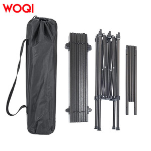 โต๊ะพับอลูมิเนียม Woqi ขนาด 94x55x68.5 ซม. โต๊ะพกพาสำหรับกิจกรรมกลางแจ้ง ปิกนิก ตกปลา - Product Image 4