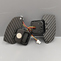 Palettes de changement de vitesse magnétiques en fibre de carbone pour Audi C8 A6 A7 S6 A7 RS6 RS7, accessoires de voiture