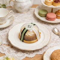 Étiquettes personnalisées imprimées pour emballages cadeaux de pâtisserie, pour boîtes à gâteaux