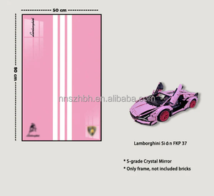 Vitrine murale à LED pour modèle de blocs de construction Lego 42115 Technic <span class=keywords><strong>Lamborghini</strong></span> FKP 37, cadre miroir uniquement - Product Image 4