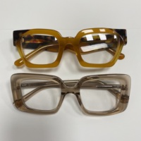 Déstockage de montures de lunettes vintage en acétate épais, montures de lunettes optiques pour hommes et femmes, vente en gros mixte