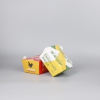 Emballage alimentaire kraft biodégradable Boîte à lunch en papier jetable Récipient alimentaire en papier kraft