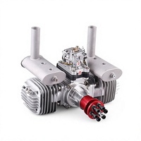 Moteur à essence pour avion modèle réduit RCGF 120cc bicylindre, avion à aile fixe RC