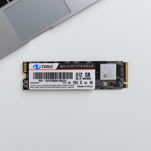 TXRUI 512GB M.2 NVMe SSD Internal Solid State Drive for Laptop and Desktop Made in China Stock