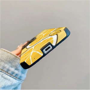 Nouvelle <span class=keywords><strong>coque</strong></span> de téléphone portable en cuir artificiel TPU avec impression de feuilles de <span class=keywords><strong>citron</strong></span> jaune pour <span class=keywords><strong>iPhone</strong></span> X Xr <span class=keywords><strong>11</strong></span> 12 13 14 15 16 17 18 Pro Max - Product Image 6