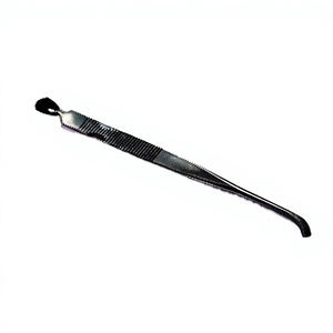 Outil professionnel OEM pour le soin des ongles, écologique et réutilisable, en acier inoxydable, pousse-cuticules double usage pour des ongles propres - Product Image 3