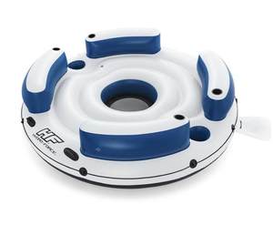 Isla Flotante Inflable para <span class=keywords><strong>Lago</strong></span>, Piscina, Balsa Resistente, Flotador para <span class=keywords><strong>Lago</strong></span>, Río, <span class=keywords><strong>Playa</strong></span>, Piscina, para Fiestas de Varias Personas - Product Image 2