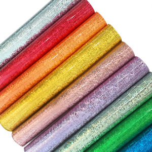 Thiết Kế Laser 0.4 Mm Holographic Kim Loại Mô Hình Lụa Tổng Hợp Giả Da Chất Liệu PVC Cho Bọc Túi Túi Xách Giày - Product Image 3