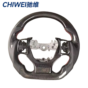 Volante de Fibra de Carbono para <span class=keywords><strong>Lexus</strong></span> IS250 IS350 IS300 ES <span class=keywords><strong>RX</strong></span> <span class=keywords><strong>NX</strong></span> GS350 GX460 LX570 con Logotipo Personalizado - Product Image 6