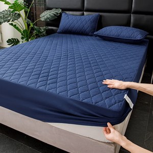 Nouvelle housse de matelas imperméable à motifs, taille personnalisée, protège-matelas matelassé avec jupes de lit, vente en gros - Product Image 2