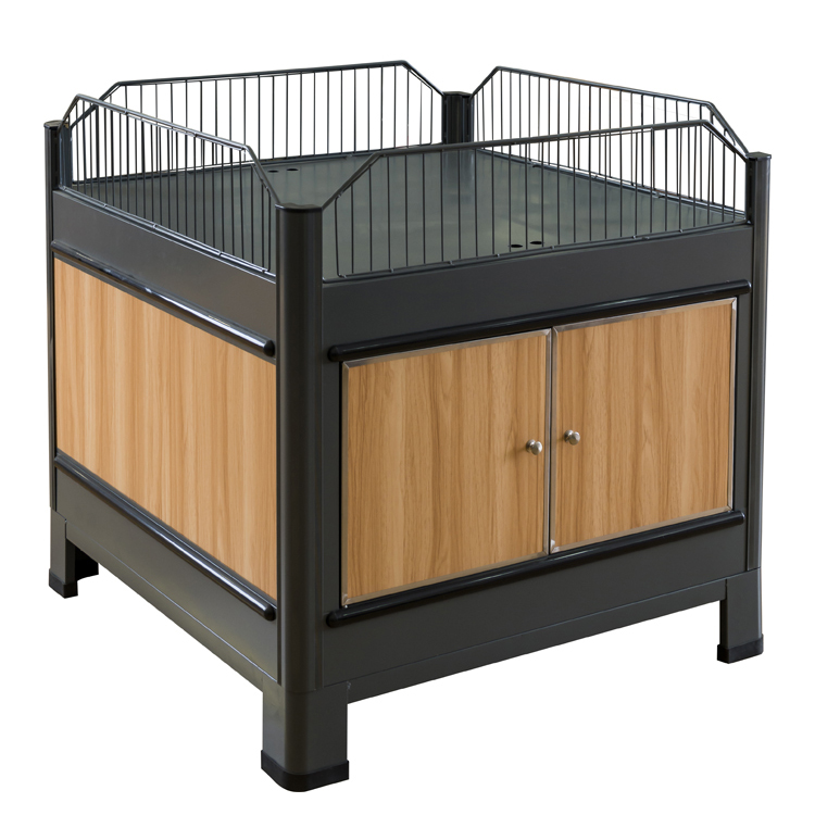 Retail Store Supermarket Metal Promotion Table Display Counter Customized