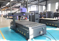 Mesin Router CNC 4 Axis 1325 untuk Pengerjaan Kayu 3D, Pengukiran Aluminium, Penggantian Alat Linear 8pcs ATC, untuk Furnitur dan Kabinet