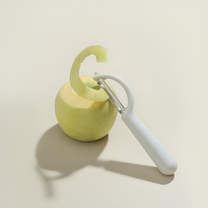 Éplucheur en acier inoxydable, outil de cuisine multifonctionnel pour éplucher les fruits et légumes, couleur aléatoire, pièce unique - Product Image 4