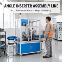 Mesin Pemasang Sudut Otomatis ZH untuk Lini Perakitan Pisau Utilitas, Dikendalikan PLC, 1800-2000PCS/jam, AC220V/50HZ