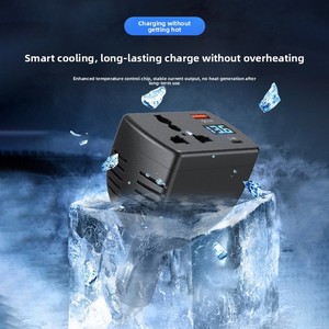 Inversor de Corriente para Auto con Pantalla Digital Inteligente de 150W, Encendedor de Cigarrillos, Puertos USB+Tipo-C, Cargador Rápido para Teléfono Móvil OLIVER - Product Image 5