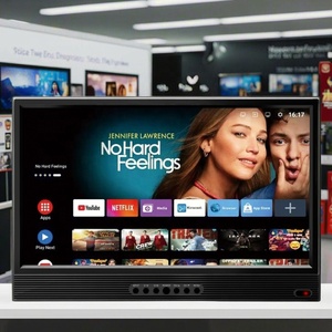 ทีวีติดรถยนต์อัจฉริยะระบบแอนดรอยด์ LED ขนาด 20 นิ้ว - ทีวีพกพาแบบ HDTV สำหรับใช้ในโรงแรม รองรับ DVBT2/ISDBT/ATSC - Product Image 1